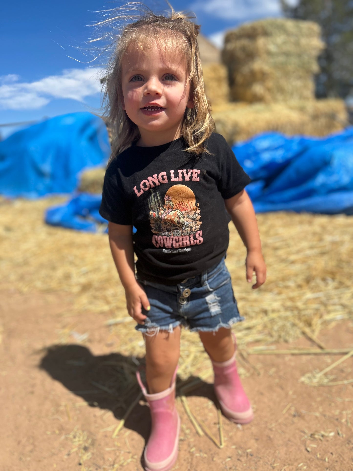 Long Live Cowgirls Mini Tee