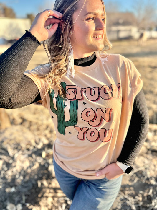 Stuck on You Tee